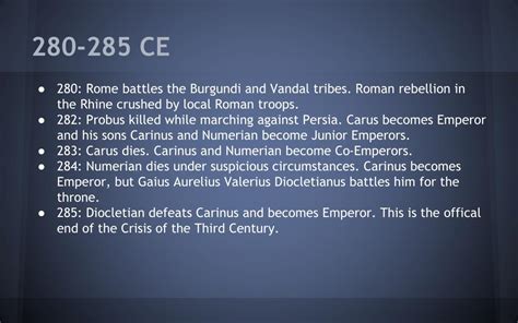 Ppt The Crisis Of The Third Century Powerpoint Presentation Free