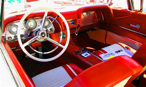 Classic Thunderbird Classic Car Vintage Interior Fancy Classy