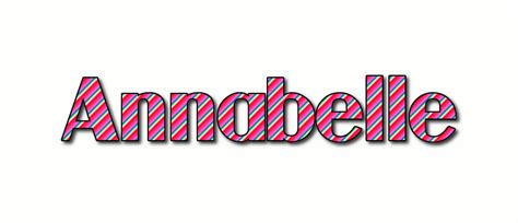 Annabelle Logo Herramienta De Diseño De Nombres Gratis De Flaming Text