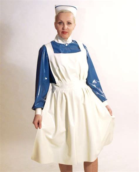 The Ideal Rubber Nurse Nursing Clothes Latex Wear Rubber Clothing
