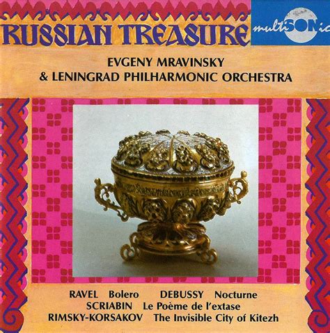 Yevgeny Mravinsky Leningrad Po Russian Treasure Series Debussy