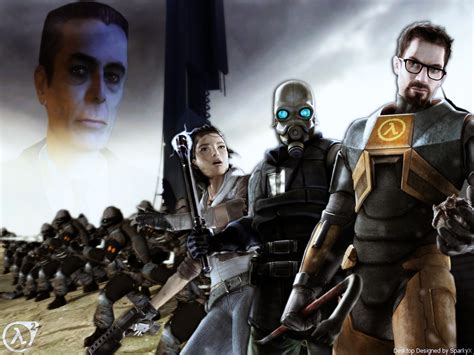 1920x1200 Gordon Freeman Alyx Vance Half Life 2 Video Games Artwork