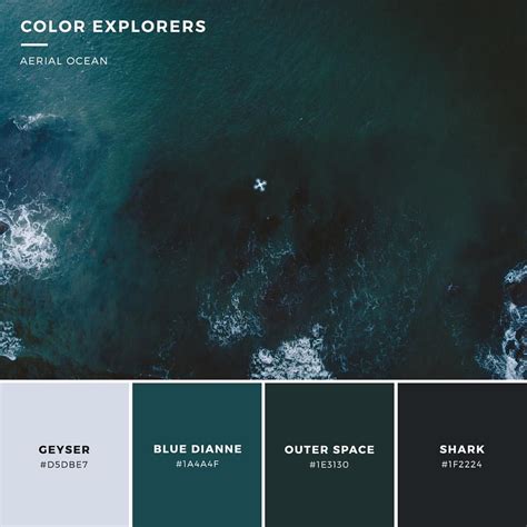 Ocean Color Palette Code Colorxml