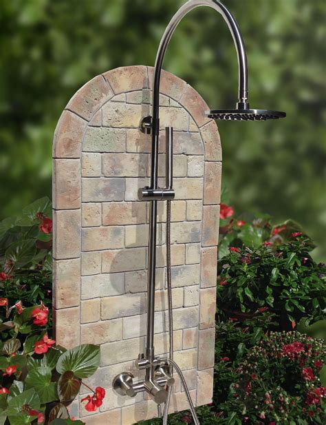Beautiful Custom Outdoor Showers Stainless Steel Outdoor Shower