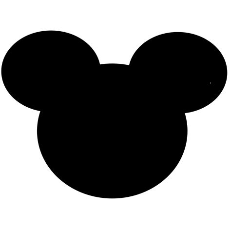 Mickey Mouse Outline Svg Vector Mickey Mouse Outline Clip Art Svg