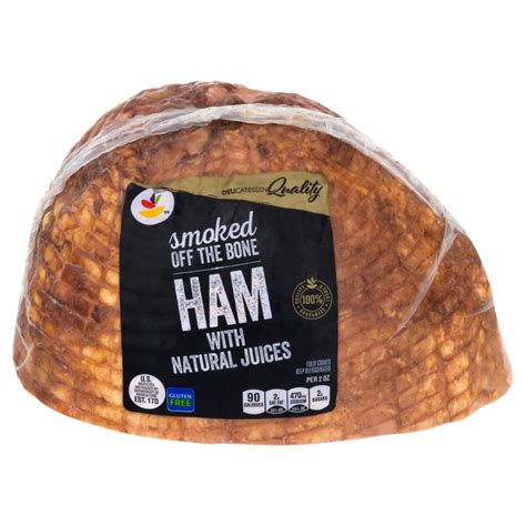 Save On Giant Deli Ham Smoked Off The Bone Thin Sliced Order Online