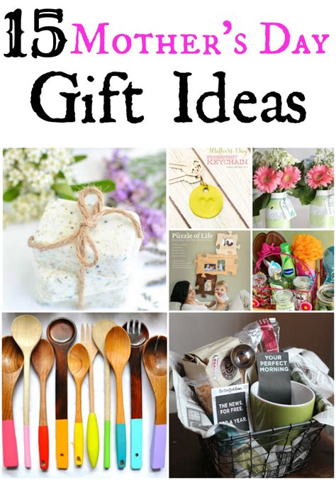 Need an idea for a mother's day gift this year? 15 Mother's Day Gift Ideas