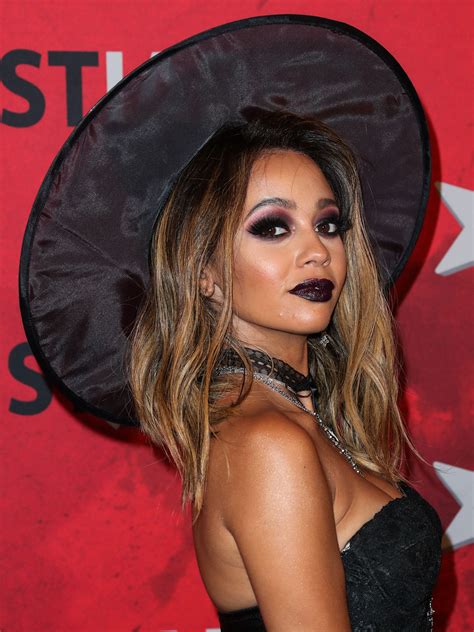 Vanessa Morgan Sexy In Halloween Outfit 19 Photos The Fappening