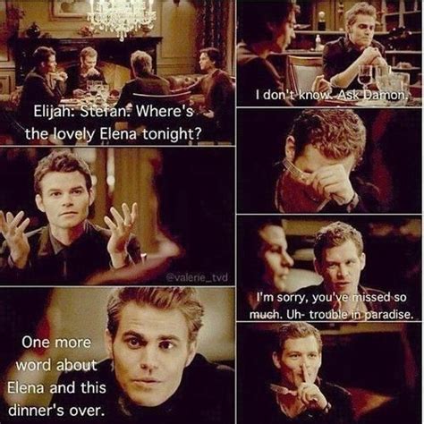 Originals Dinner Damon Stefan Klaus And Elijah The Vampire