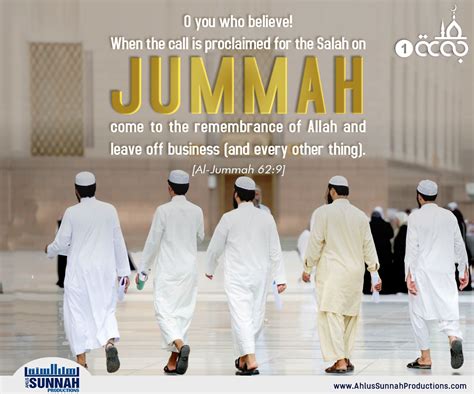 Etiquettes Of Jummah Prayer