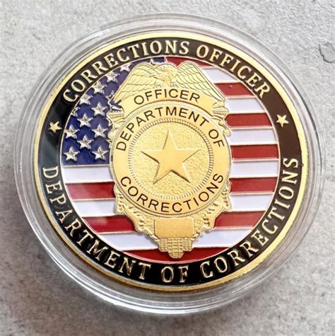 Department Of Corrections Officer Challenge Coin 1498 Picclick