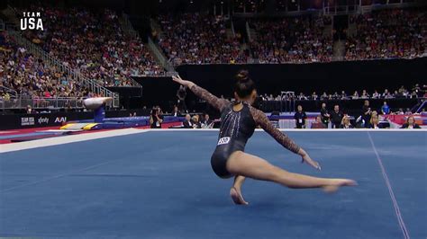 Sunisa lee's incredible journey to a historic olympic gymnastics. Sunisa Lee On Floor | Champions Series Presented By ...
