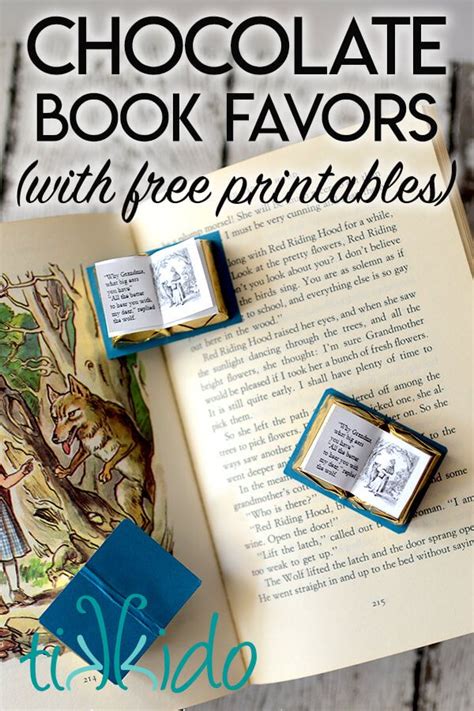 Book Favor Book Club Parties Book Party Book Themed Party Favors Book Themed Birthday Party