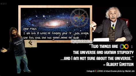 Albert einstein · science stupidity universe human two . Einstein Human Stupidity Quotes. QuotesGram