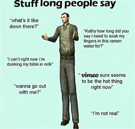 Tall People Meme