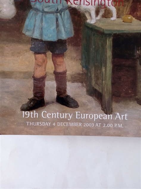 Christies 19th Century European Art Auction Catalog 1242003 Ebay