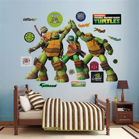 Fathead Teenage Mutant Ninja Turtles High Five Wall Decals Free