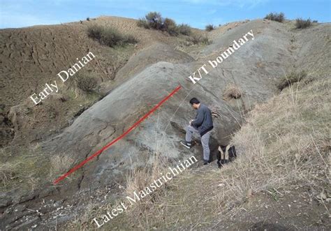 The Cretaceous Paleogene Boundary Along The Chinarok Section