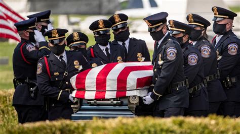 Breann Leath Funeral Officer Leath Laid To Rest At Crown Hill