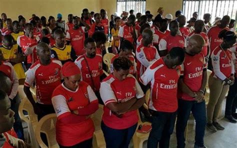 Arsenal Nigerian Fans Hold Funeral After Ucl Draw