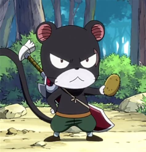 A Cartoon Character With An Animal Like Head And Tail Holding A Stick
