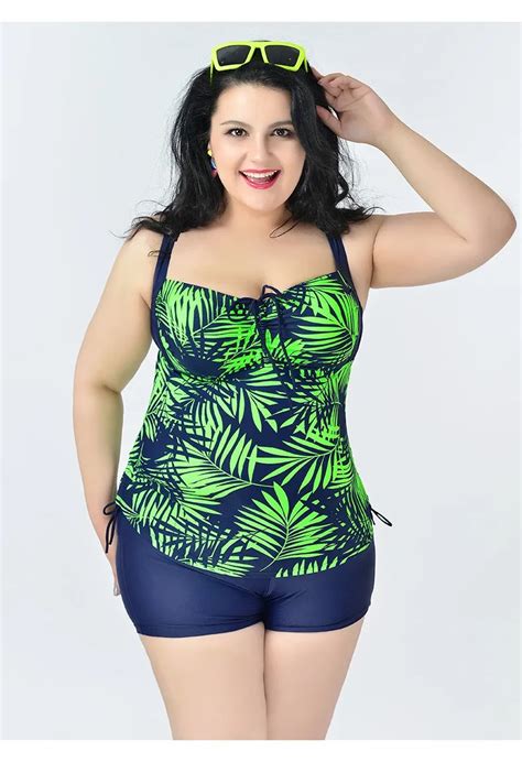 New Halter Padded Sexy Plus Size Bikinis Set Large Bust Swimsuit For