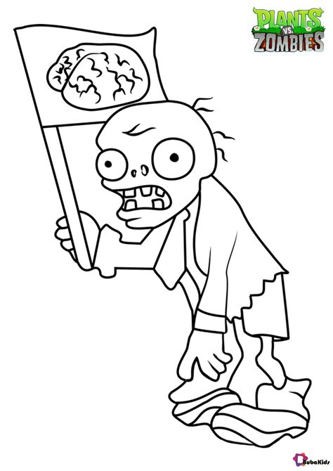 Coloring Pages Of Zombies Donavantegreen