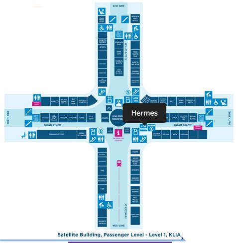 Kl International Airport Map Klia Layout Plan Guide On Getting Around