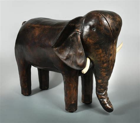 It's past her bedtime, but little ellie the elephant is hungry. A leather Elephant footstool by Omersa, together with ...