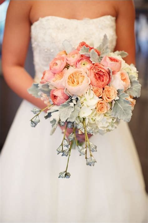 Peach Wedding Bouquets Peach Weddings And Wedding Bouquets On Pinterest