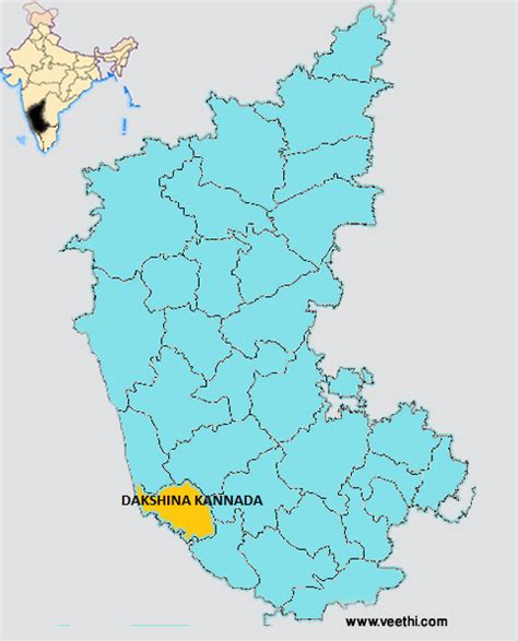 It was formed on 1 november 1956, with the passage of the states reorganisation act. Dakshina Kannada District