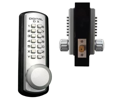 3830 Lockeyusa Marine Grade Dual Combination Keyless Door Lock