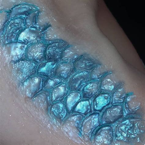 A Closeup Look At Some Sfx Mermaid Scales Created With Alconeco 3rd Degree Mermaidscales
