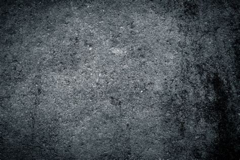 Texture Of Dark Grey Concrete Wall With Rough Surface Stock Image