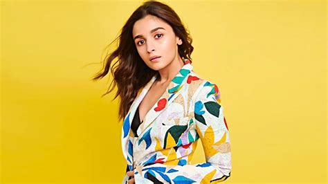 Alia Bhatt Pairs Her Tropical Print Blazer With Fiery Red Trousers In