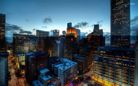 City Background / Chicago Skyline HD Wallpaper (77+ images) : A ...