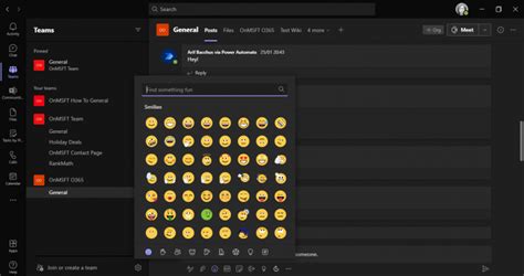 Microsoft Teams Public Preview Adds Over 800 Emojis And New In Meeting
