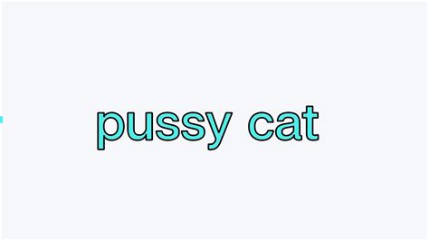 pussy cat rhymes youtube