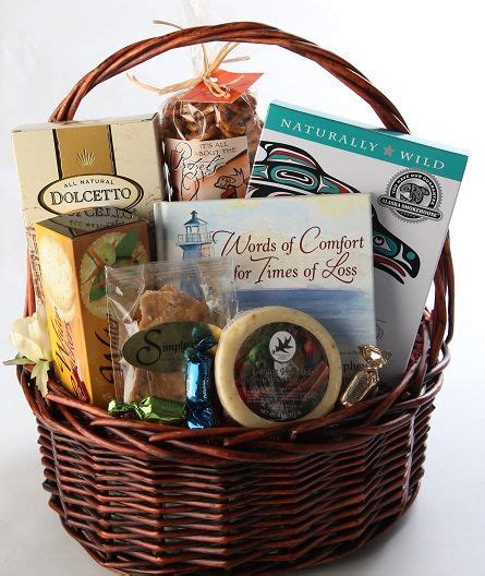 Sympathy T Basket Great Idea To Send Something Different In