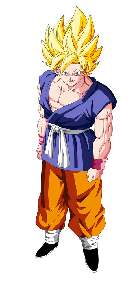 Goku by Feeh05051995 on DeviantArt | Dbz characters, Dragon ball gt, Goku