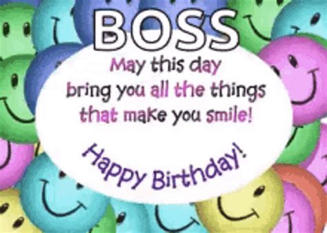Happy Birthday Gif For Boss