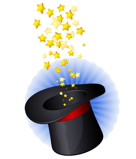 The Best Magician Hat Clipart Tembelek Bog
