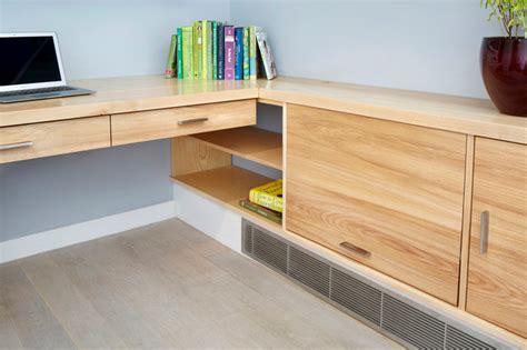Curves bevels style your bedroom with customised built in. Custom Built-in Desk - Modern - Home Office - New York ...