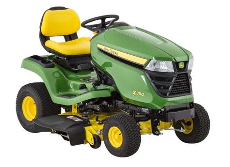 John Deere X350 42 Lawn Mower And Tractor Consumer Reports