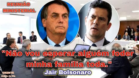 Troca O Ministro E Ponto Final Diz Bolsonaro Na Reunião Ministerial Youtube