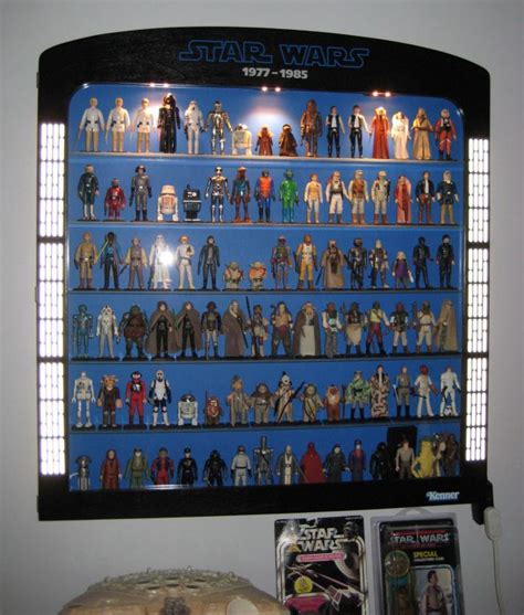 Star wars figure display cabinet. star wars action figures display - Buscar con Google ...