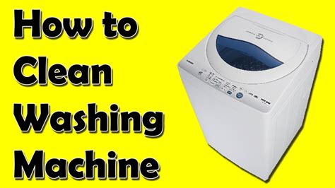 We have two recipes that will help keep your washer clean, with variations for top loading washers. How to clean washing machine - YouTube