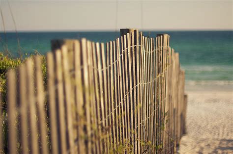 Sand Dune Fence On Beach Photograph By Sharondipity Photography Fine