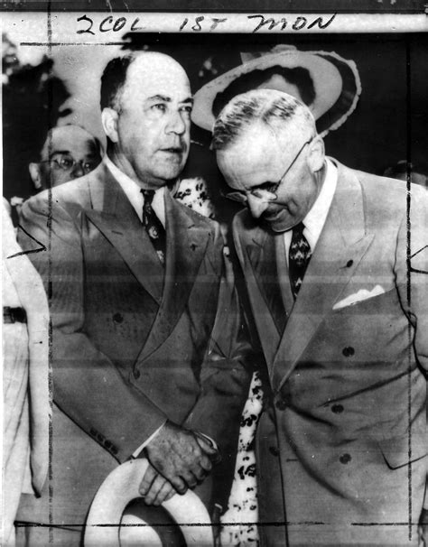 Truman Conversing With James Pendergast The Pendergast Years