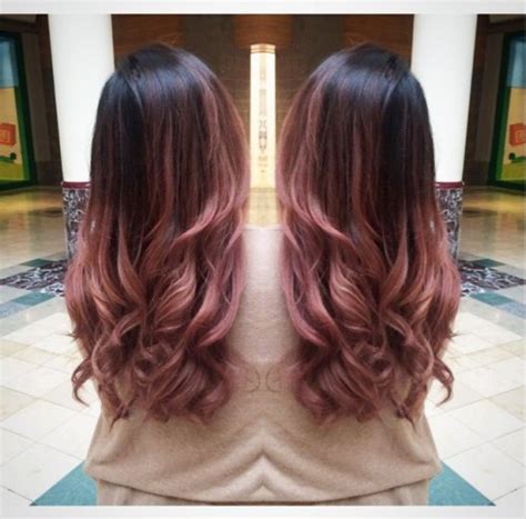 And it is quickly becoming the most popular treatment at the almost black hair fades gracefully down to a warm brown color, almost verging on an auburn 23. 30 Pink Ombre Hair Ideas | Hairstyles Update